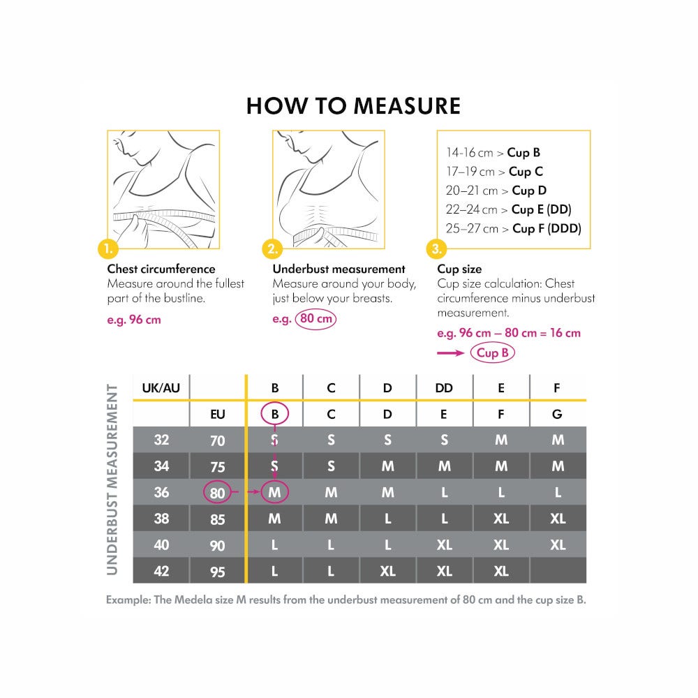 Medela Keep Cool Sleep Reggiseno Gravidanza/Allattamento Colore Nero Taglia L-3