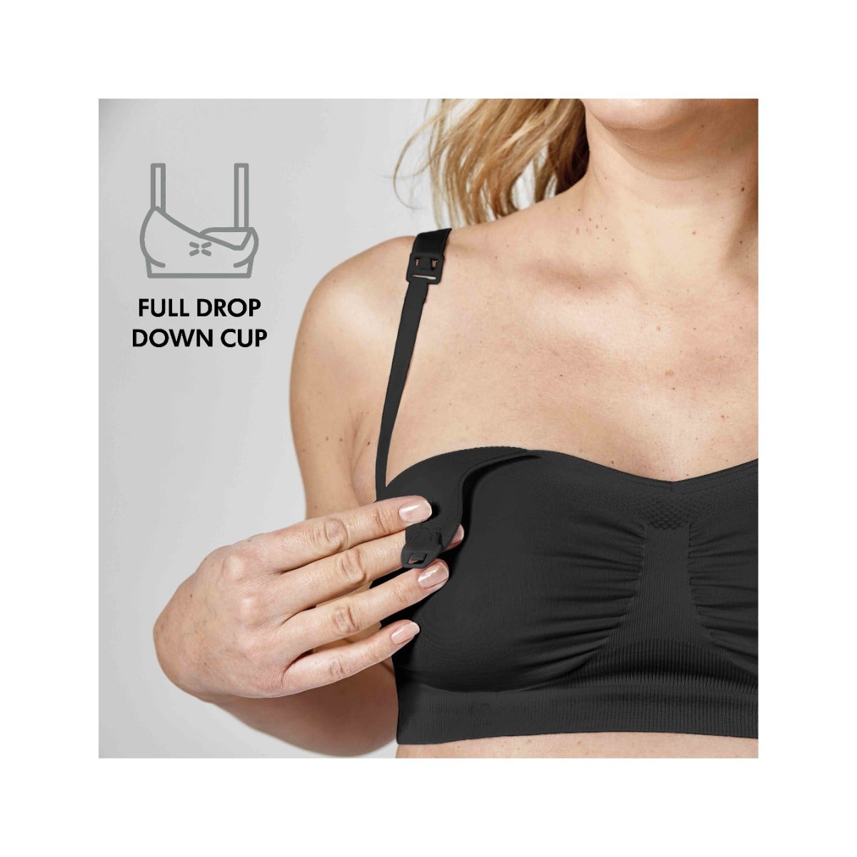 Medela Reggiseno Gravidanza/Allattamento Keep Cool Ultra Nero Taglia Xl-2