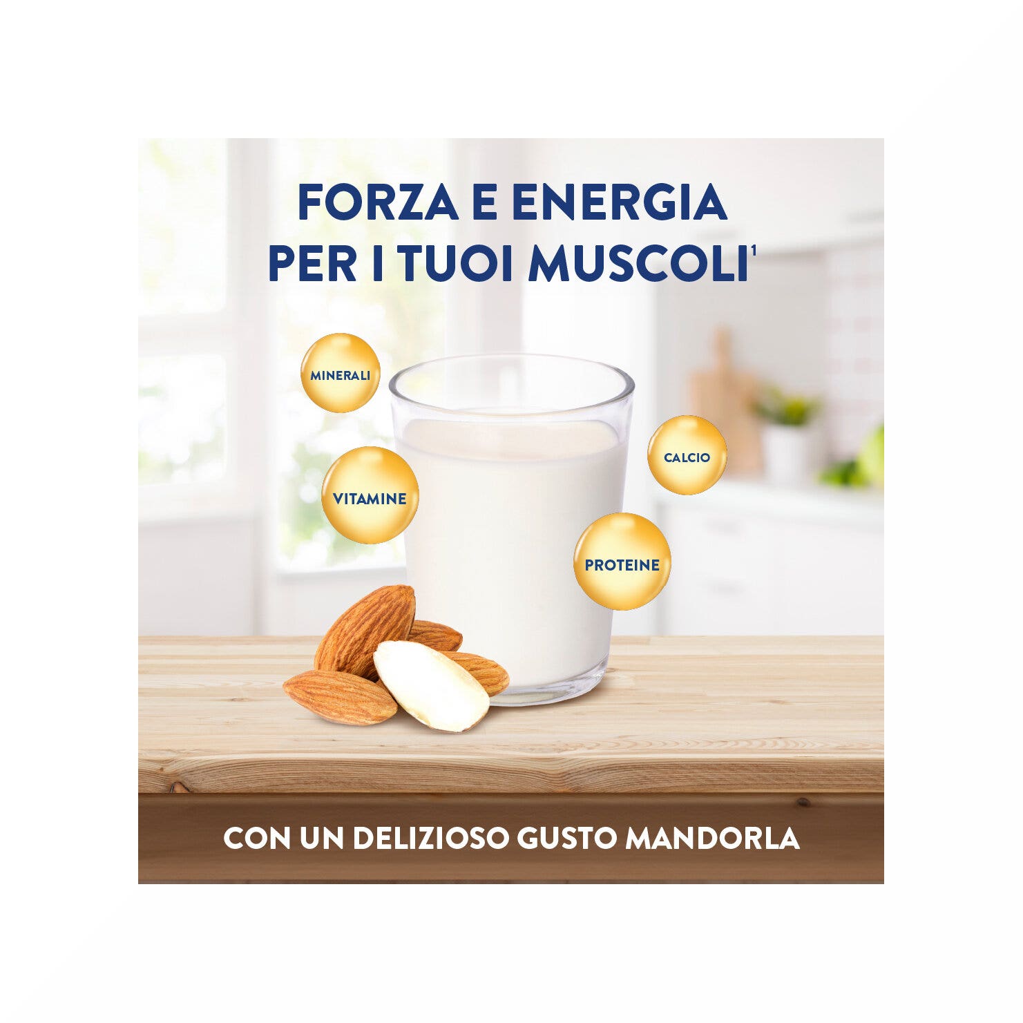 Ensure Advance Base Vegetale Integratore alimentare con Proteine Vegetali Gusto Mandorla 850g-5