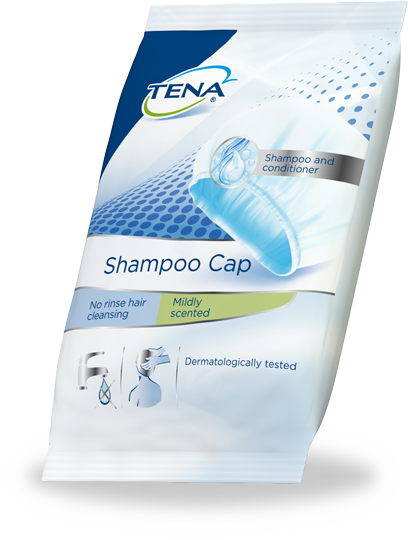 Tena Shampoo Cuffia Pre-Umidificata 1 Pezzo-2