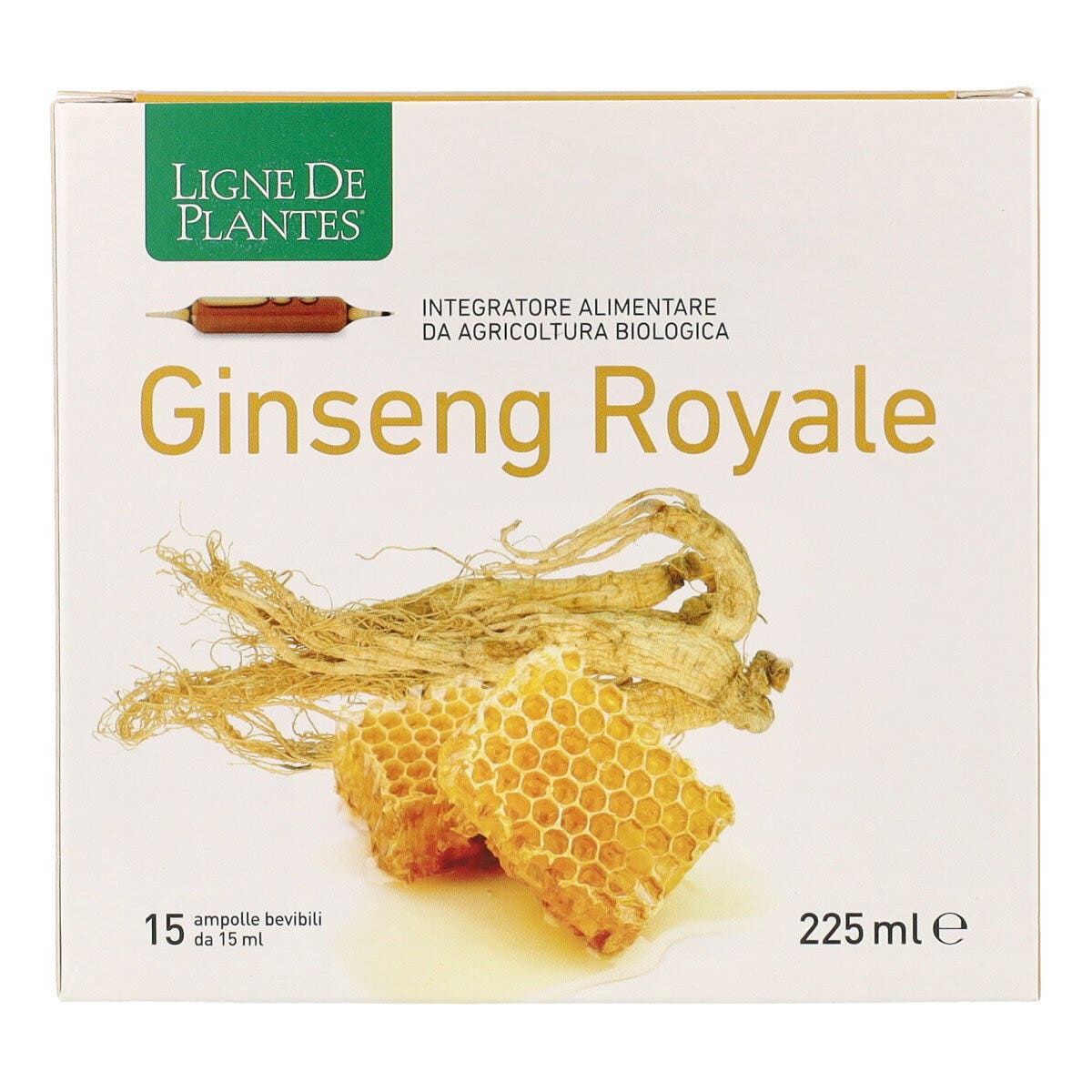 Ligne De Plantes Ginseng Royale Bio 15 Ampolle-1