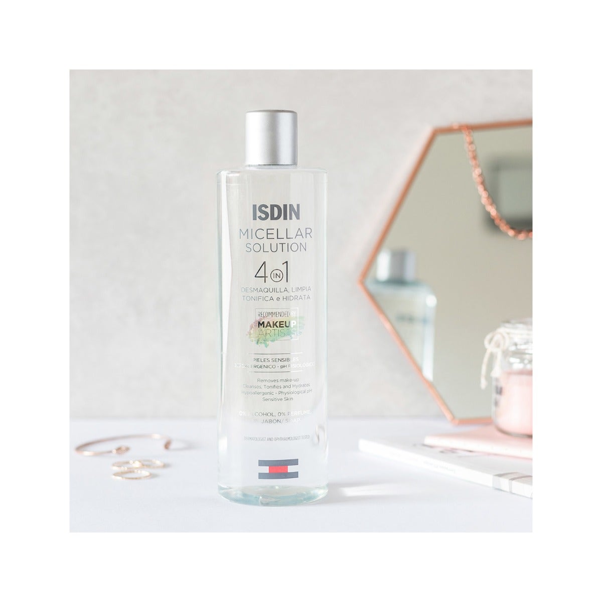 Isdin Micellar Solution Detersione Idratante Viso 400ml-9