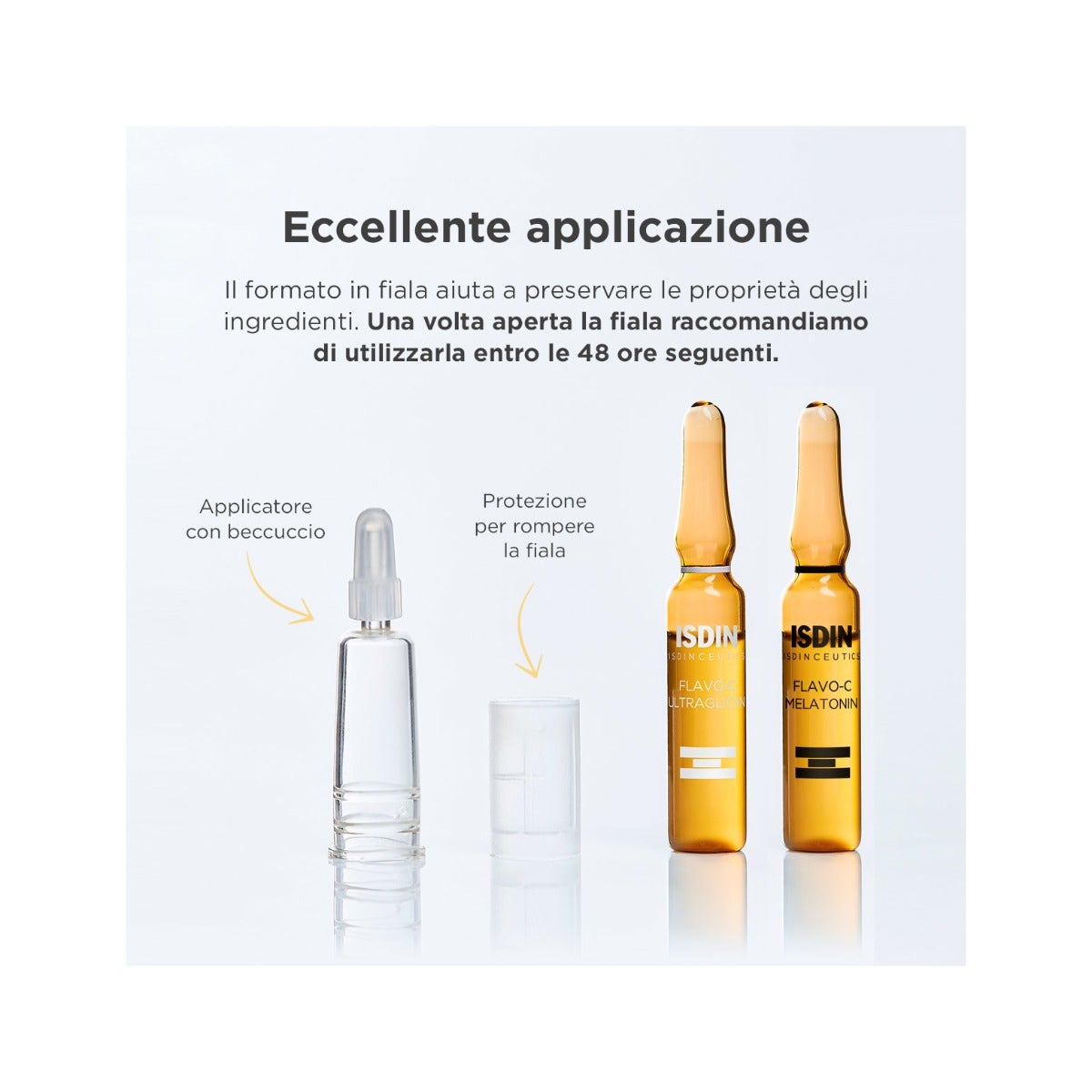 Isdin Isdinceutics Flavo C Day&Night Viso 20 Fiale-7