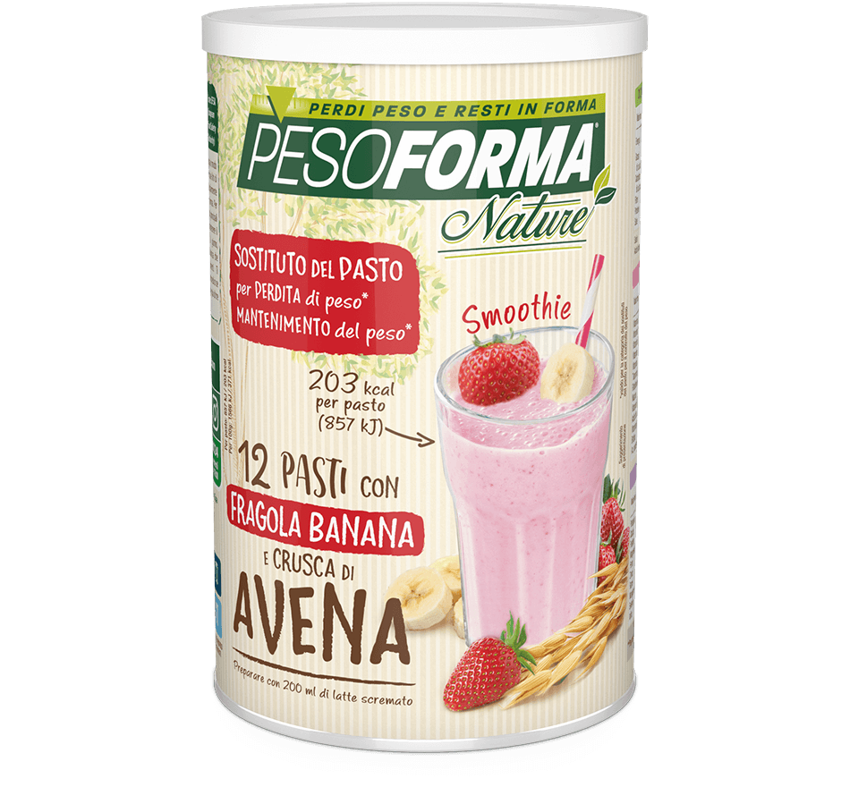 Pesoforma Nature Smoothie Fragola E Banana 12 Pasti-4