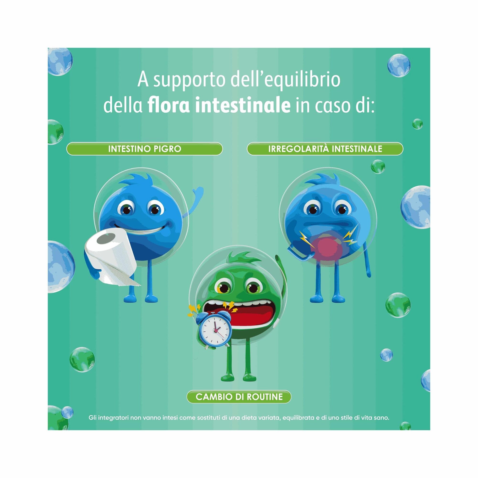 Enterogermina Intestino Pigro Fermenti Lattici Probiotici Prebiotici Integratore Regolarità Intestinale 10 Bustine-3