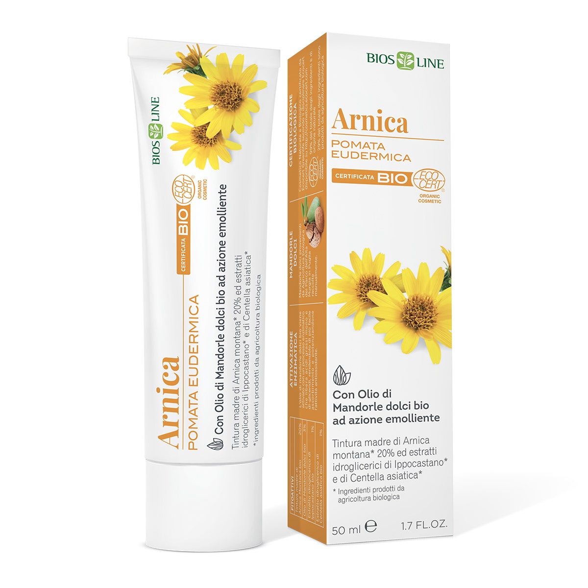 Bios Line Arnica Pomata Eudermica Bio 50ml-3