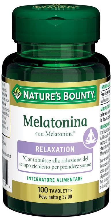 Nature's Bounty Melatonina 100 Tavolette-1