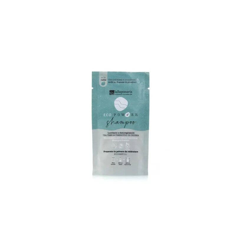 La Saponaria Ecopowder Shampoo In Polvere Tea Tree&Probiotici Di Cicoria 25g-1