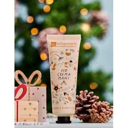 La Saponaria Eco Crema Mani Mandorle e Frutti Rossi 40ml-2