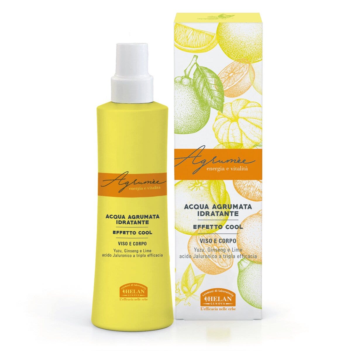 Helan Agrumèe Acqua Agrumata Idratante Viso/Corpo 100ml-3