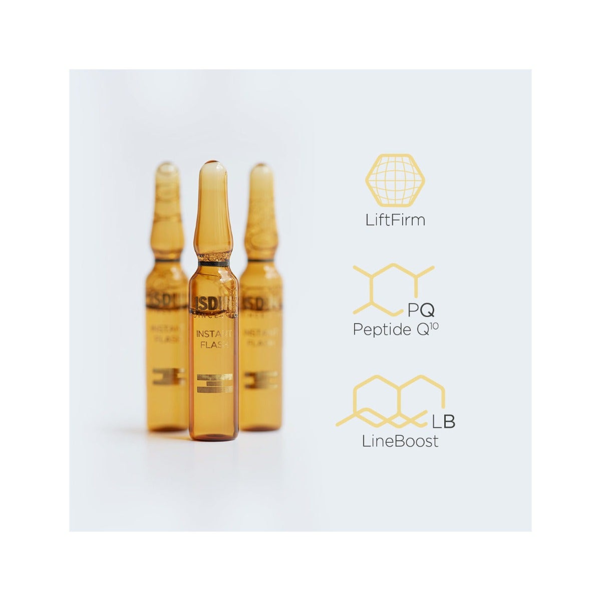 Isdin Isdinceutics Instant Flash Viso 5 Fiale-5