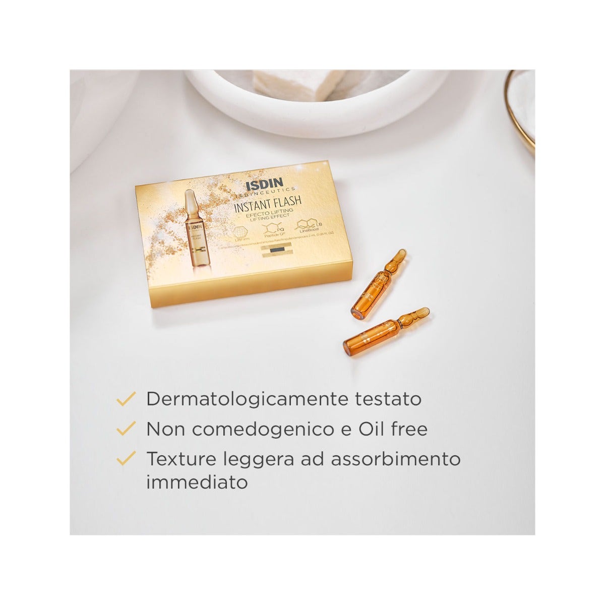 Isdin Isdinceutics Instant Flash Viso 5 Fiale-6