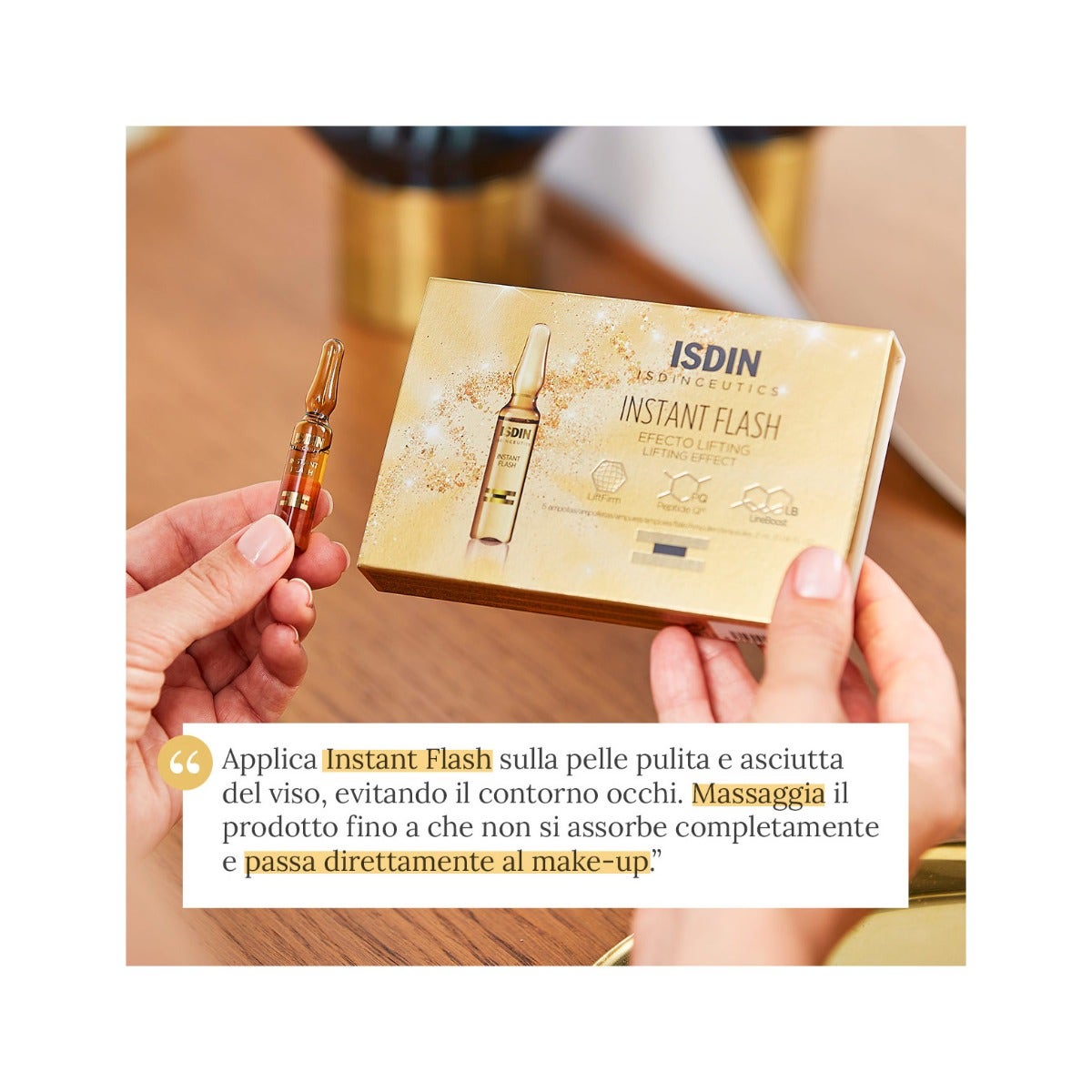 Isdin Isdinceutics Instant Flash Viso 5 Fiale-7