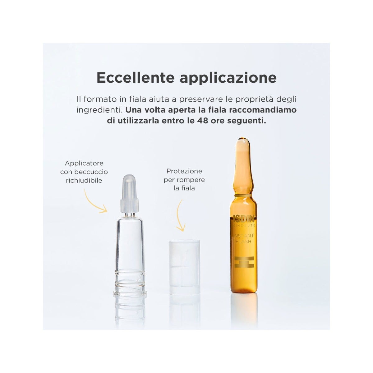 Isdin Isdinceutics Instant Flash Viso 5 Fiale-8