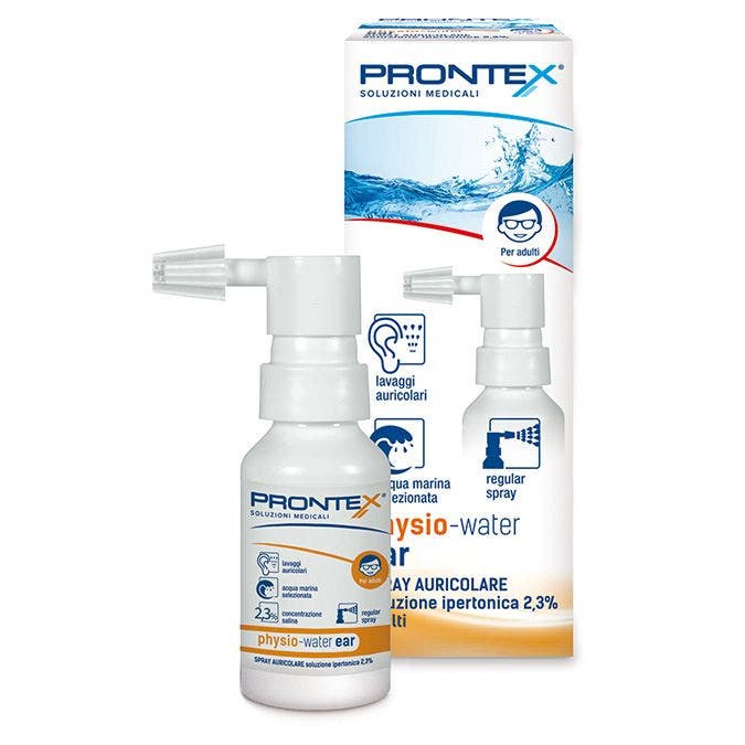 Prontex Physio-Water Ear Soluzione Ipertonica 2,3% Spray Adulti 50ml-1