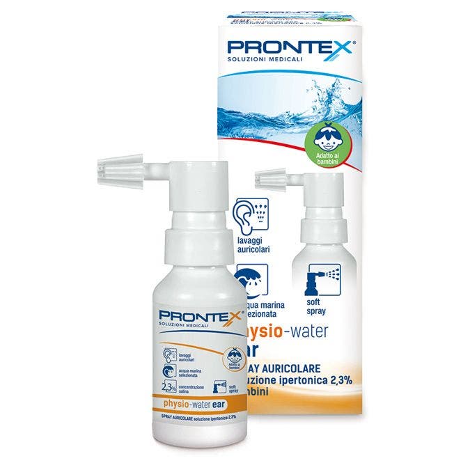 Prontex Physio-Water Ear Soluzione Ipertonica  2,3% Spray Bambini 50ml-1
