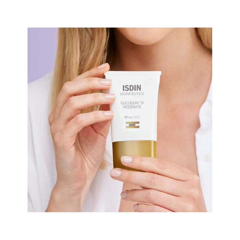 Isdin Isdinceutics Glicoisdin 15 Moderato Gel Viso Esfoliante 50ml-2