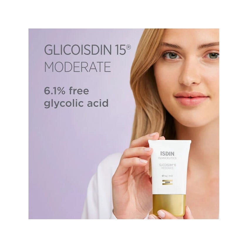 Isdin Isdinceutics Glicoisdin 15 Moderato Gel Viso Esfoliante 50ml-5