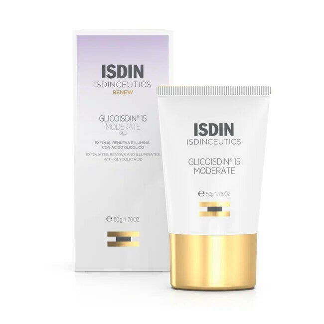 Isdin Isdinceutics Glicoisdin 15 Moderato Gel Viso Esfoliante 50ml-1