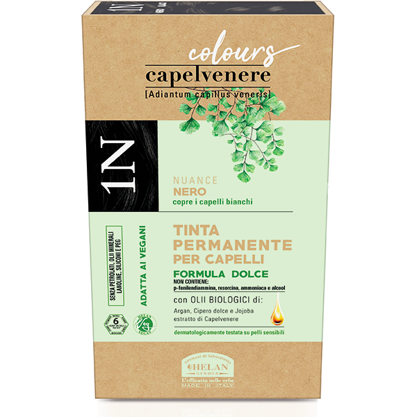 Helan Capelvenere Colours Tinta Capelli 1N Nero-1