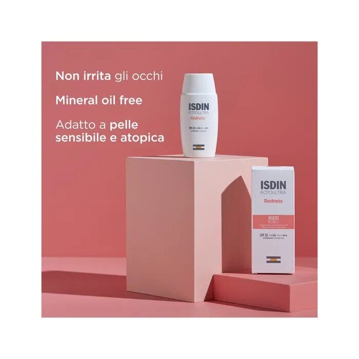 Isdin Foto Ultra Redness  SPF50 Fotoprotezione Viso 50ml-11