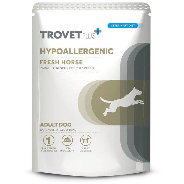 Trovet Plus Dog Adult Hypoallergenic Cavallo Fresco-1