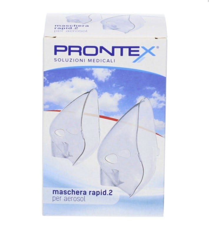 Maschera per Adulti per Aerosol Prontex Rapid 2-0