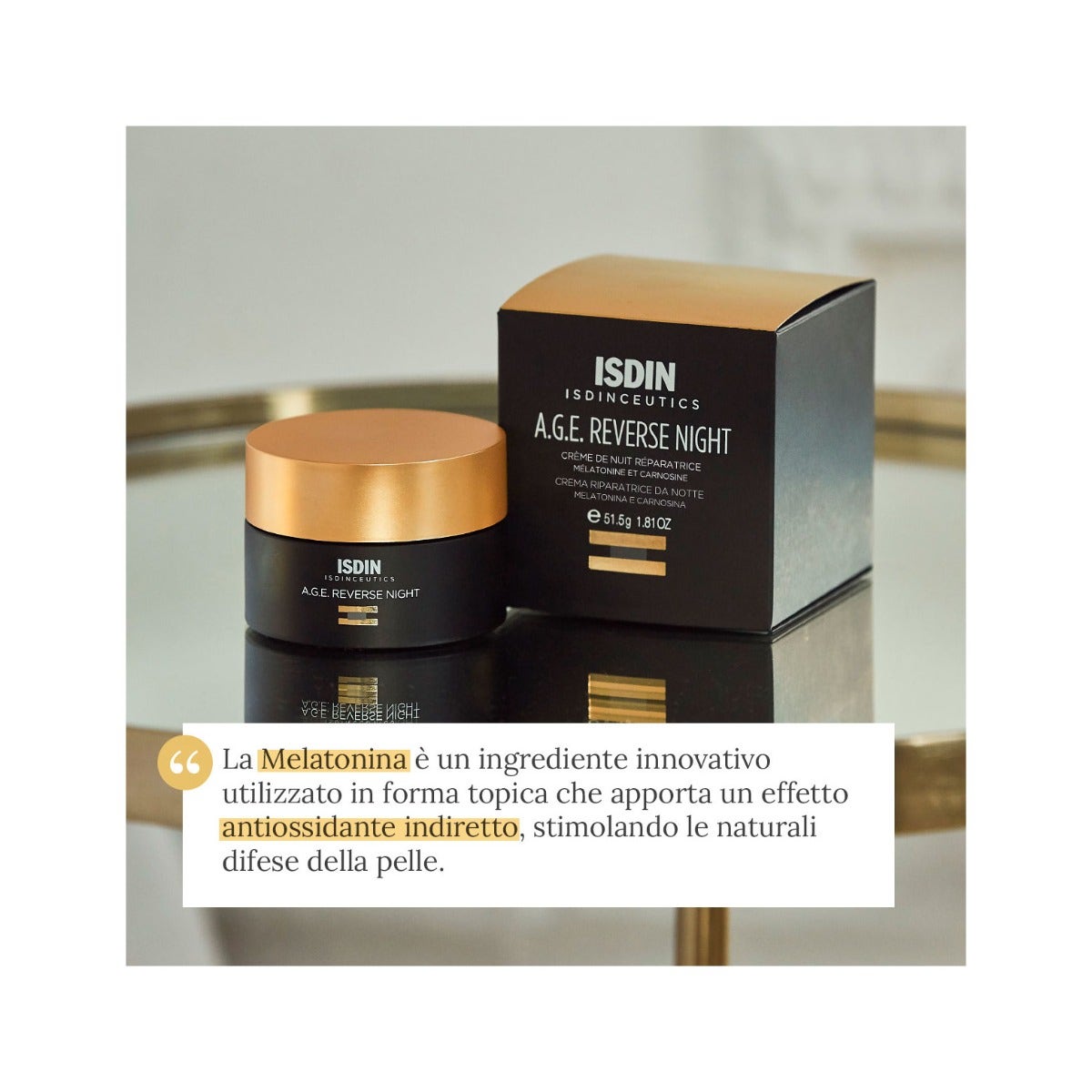 Isdin Isdinceutics Crema Viso Age Reverse Night 50ml-11