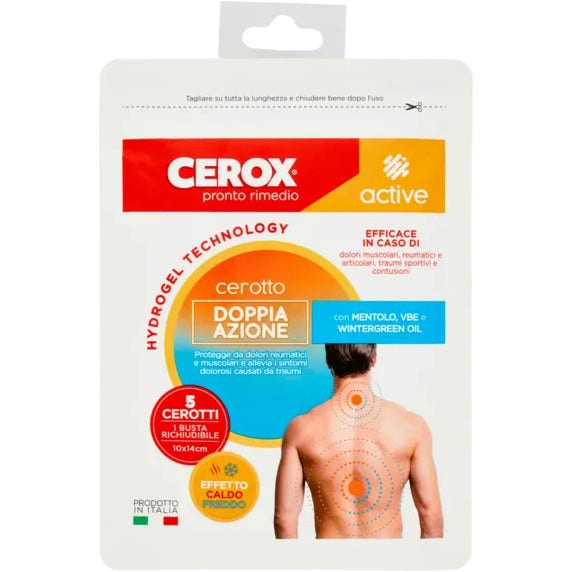 Cerox Active Cerotti Doppia Azione 5 Pezzi-3