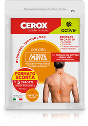 Cerox Active Cerotto Azione Lenitiva 5 Pezzi-2