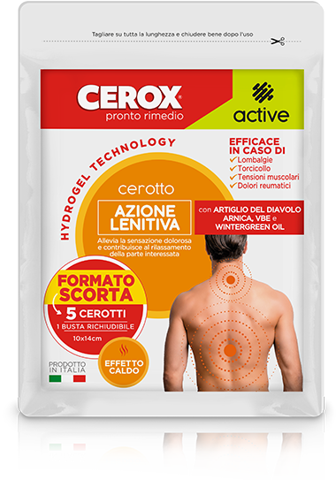 Cerox Active Cerotto Azione Lenitiva 5 Pezzi-2