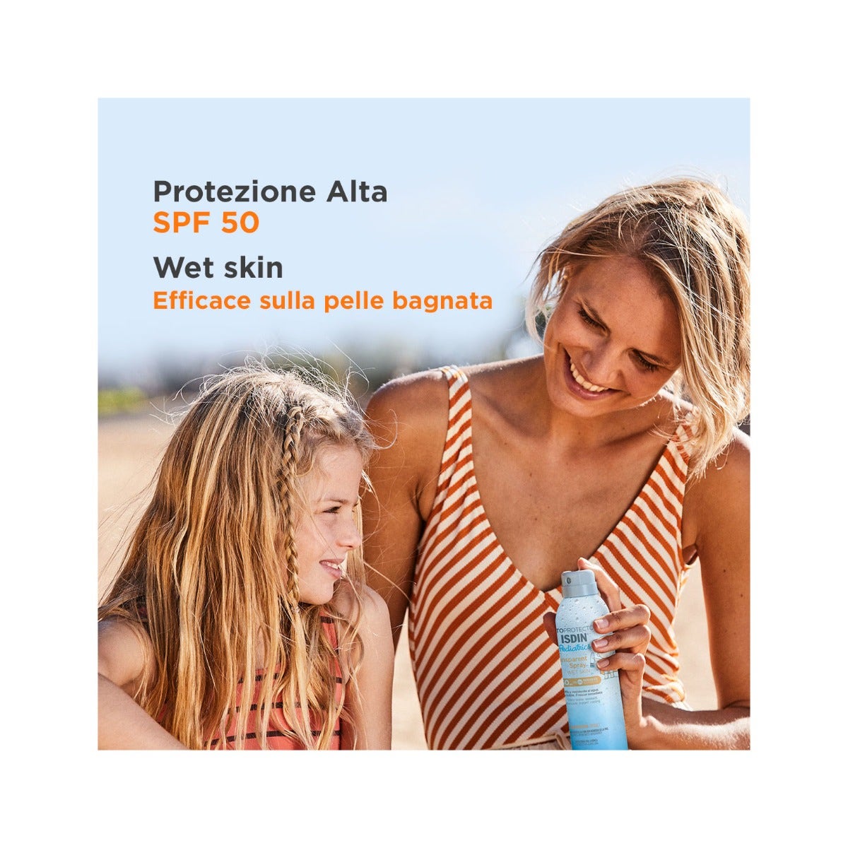 Isdin Fotoprotector Corpo Transparent Spray Wet Skin Pediatrics SPF50 250ml-3