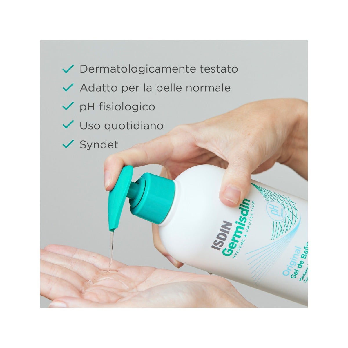 Isdin Germisdin Igiene Corpo Quotidiana 1 Litro-5