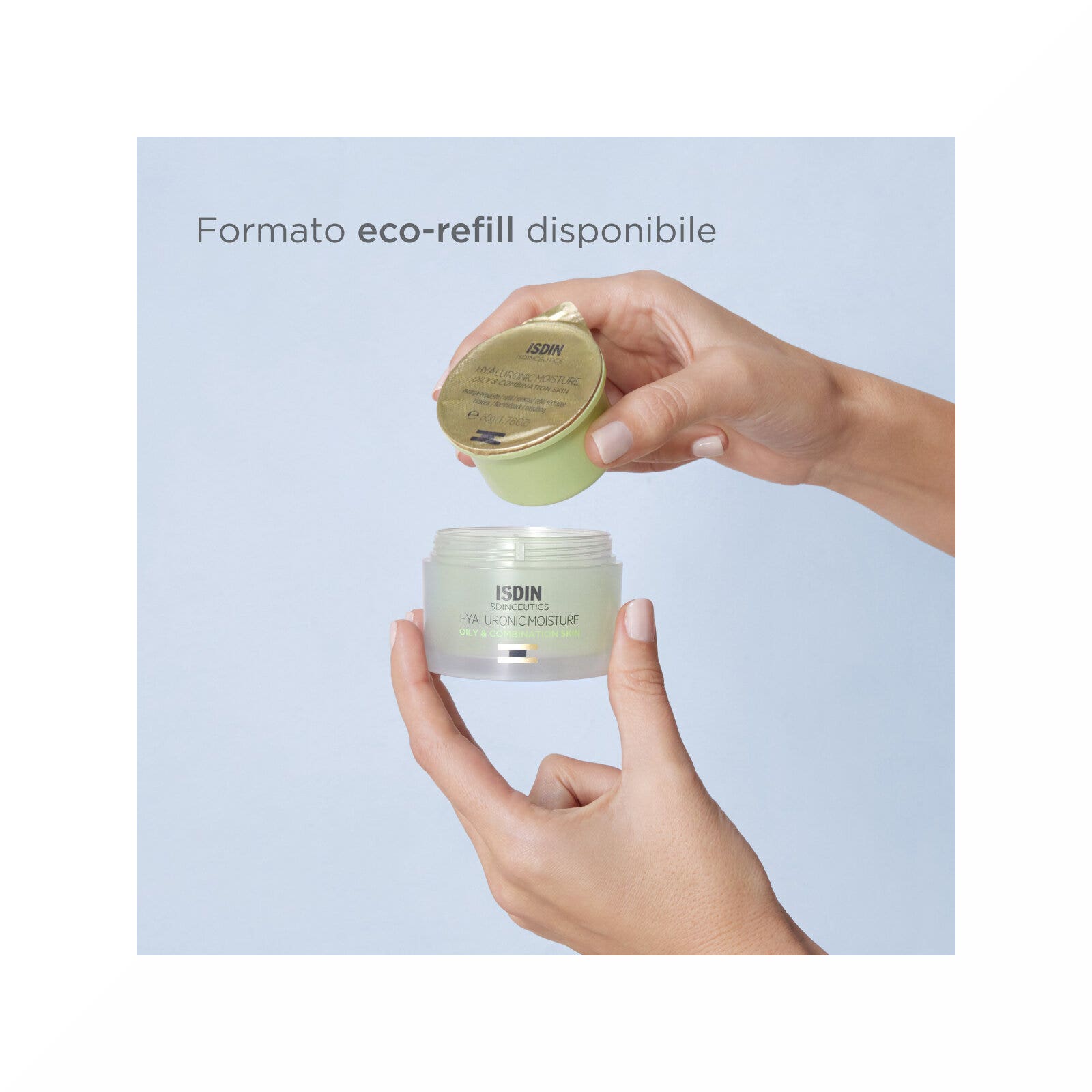 Isdin Isdinceutics Hyaluronic Moisture Pelle Mista/Grassa 50ml-5