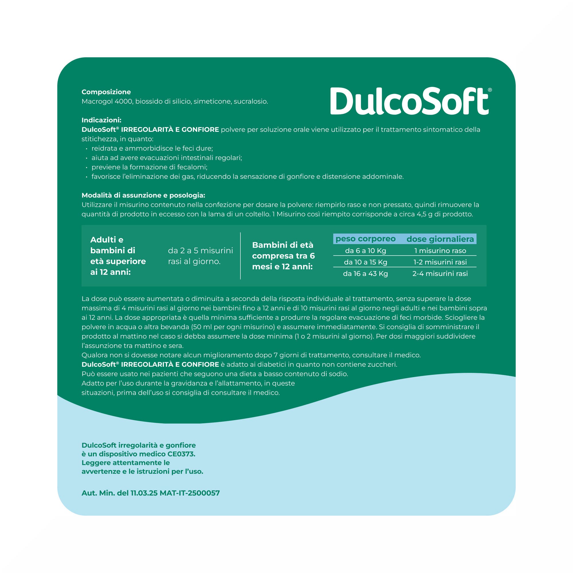 DulcoSoft Irregolarità e Gonfiore Lassativo Macrogol e Simeticone per Stitichezza e Pancia Gonfia 200g-7