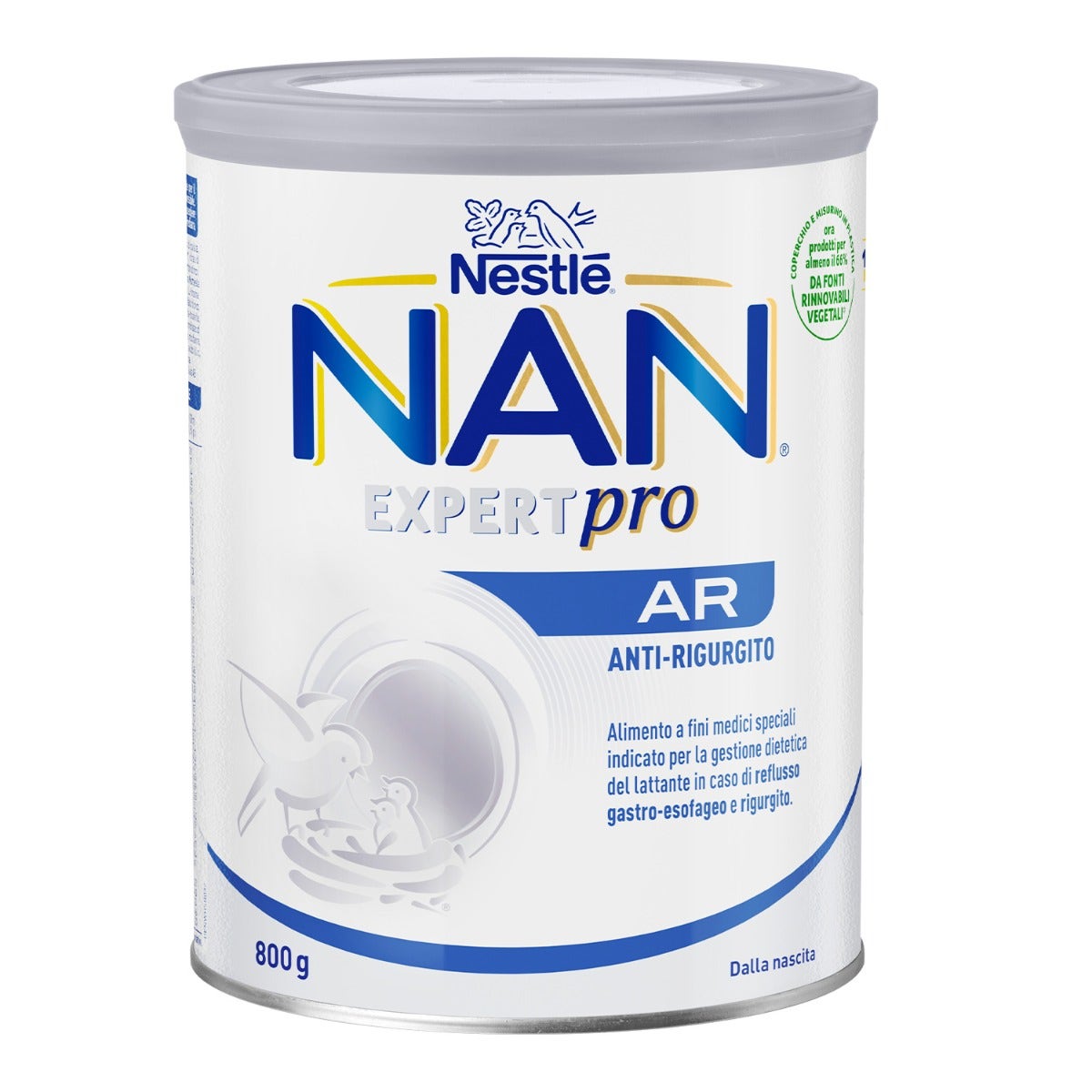 Nestlé Nan Expert Pro Ar Alimento a Fini Medici Speciali Latte Dalla Nascita in Polvere Latta 800g-3