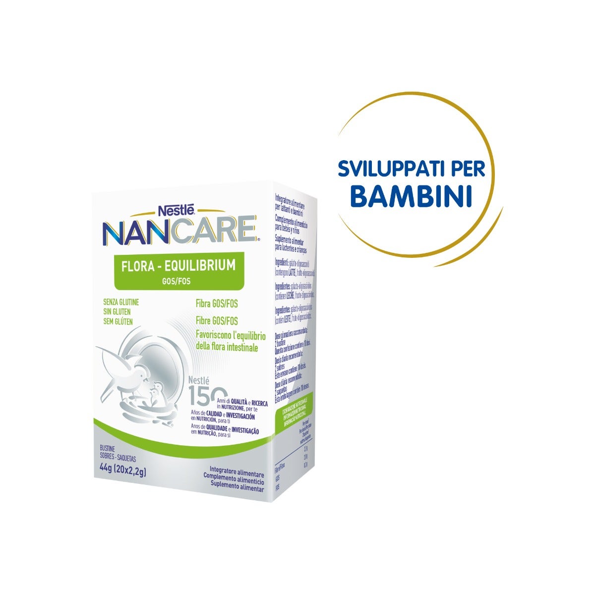 Nestlé Nancare Flora-equilibrium Integratore Per Lattanti E Bambini ...