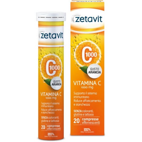 Zetavit C1000 20 Compresse Effervescenti  - 1