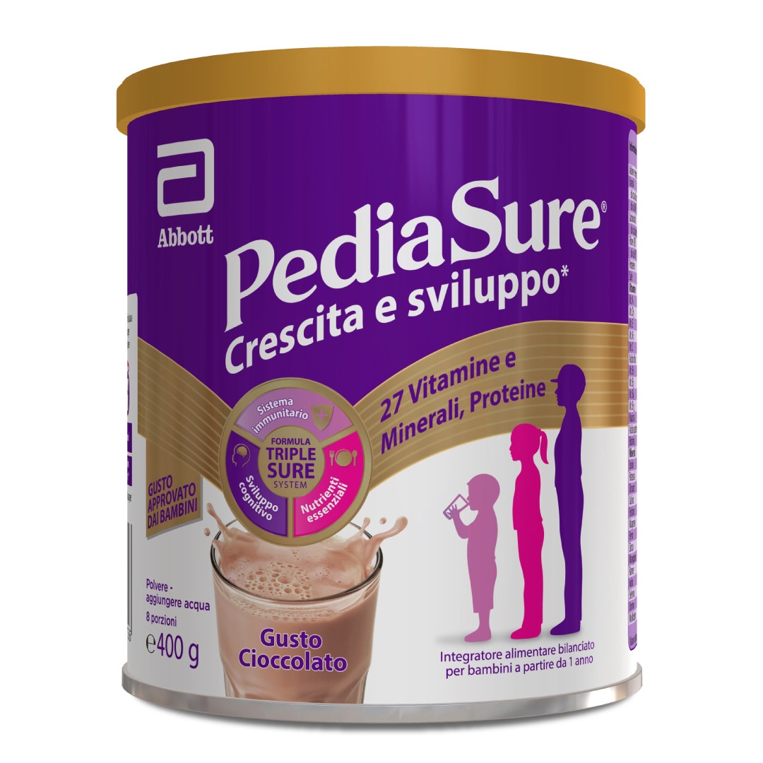 Pediasure Rinforza Crescita E Sviluppo Cioccolato 400g-4