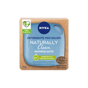 Nivea Naturally Clean Detergente Viso Solido Rinfrescante Detergente Viso Solido 75g-2
