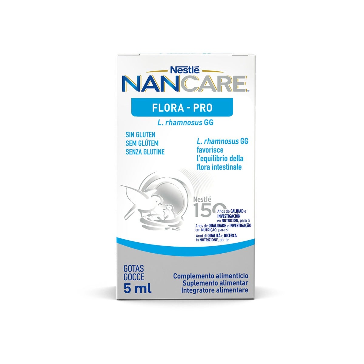 Nestlé Nancare Flora-pro Integratore Pediatrico Per Lattanti E Bambini Dalla Nascita Flacone 5ml-5