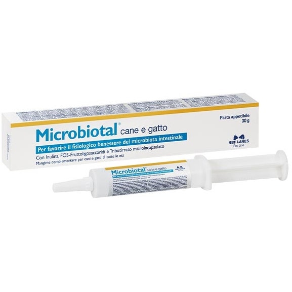 Nbf Lanes Microbiotal Pasta Mangime Complementare Cane/Gatto 30g  - 1