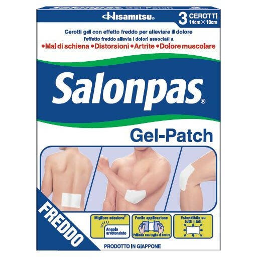 Salonpas Gel Patch 3 Cerotti 14x10cm-3