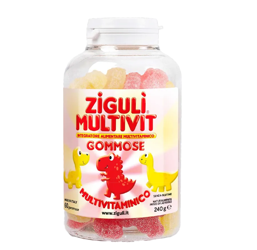 Ziguli Multivit Fragola E Banana 60 Gommose