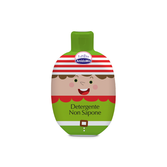 Euphidra Gli Amici Del Natale Cofanetto Detergente Non Saponato 200ml + Baby Shampoo 200ml + Emulsione 200ml-2