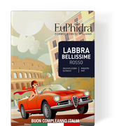 Euphidra Labbra Bellissime Rossetto Mat + Balsamo Labbra 02 Rosso -1
