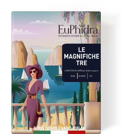 Euphidra Le Magnifiche Tre Mini Matitoni Labbra Nude/Red/Orange 02-1