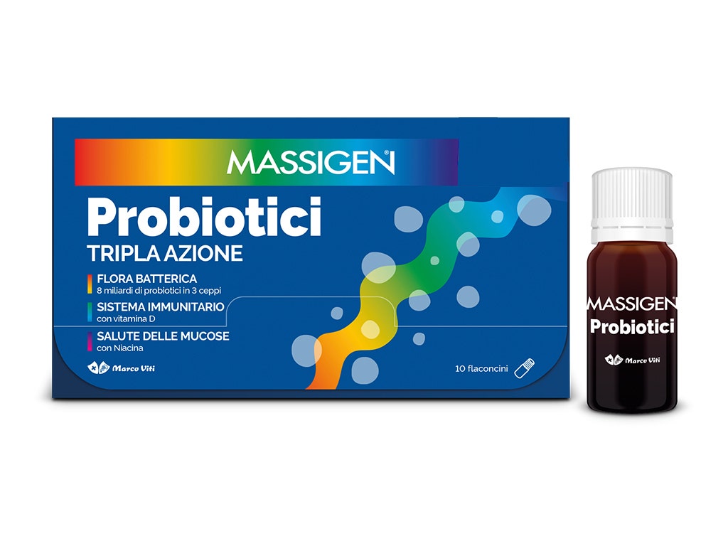 Massigen Probiotici 10 Flaconcini-1
