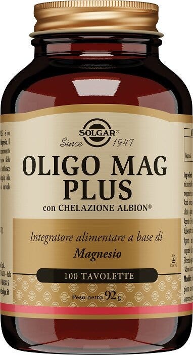 Solgar Oligo Mag Plus 100 Tavolette: Integratore Magnesio – Farmae ...