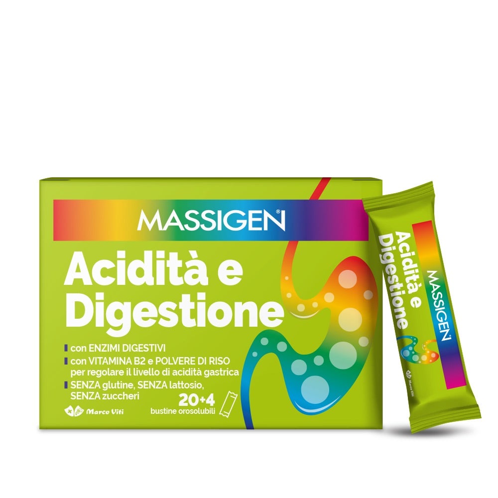Massigen Acidità E Digestione 24 Bustine Orosolubili-1